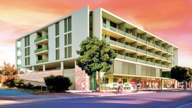 South Australia’s first timber apartment building under construction