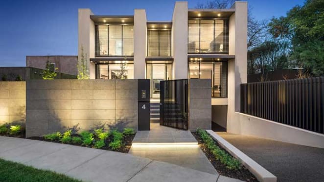 Drew Cole designed home sells in Toorak