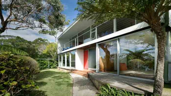 Harry Seidler design on The Tor Walk, Castlecrag listed