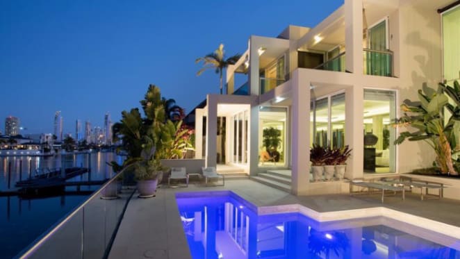Waterfront Paradise Waters trophy home listed