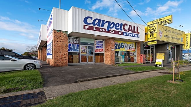 Carpet Call, Bentleigh premises listed for sale