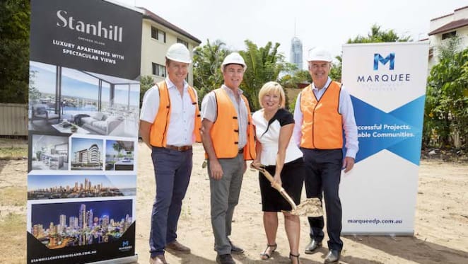 Construction commences on Chevron Island project Stanhill