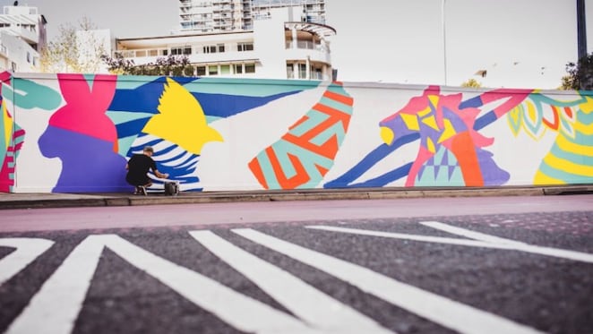 Street art brings a new dimension to Charlie Parker development in Harris Park