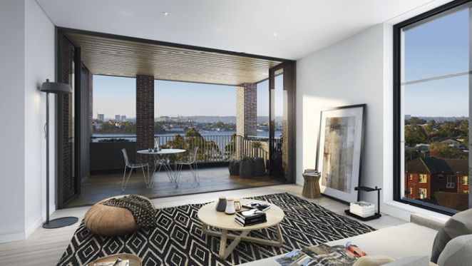 Apartments on offer at Five Dock's Bosco development
