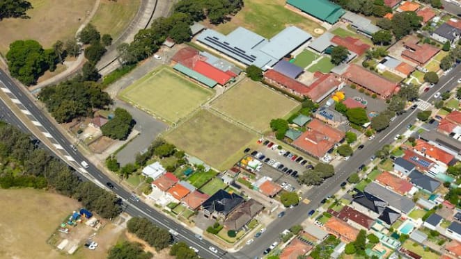 Sydney's Belfield Bowling Club lists two of its bowling greens