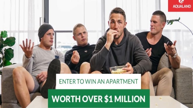 Aqualand in $1 million Milsons Point apartment giveaway at Rabbitohs game