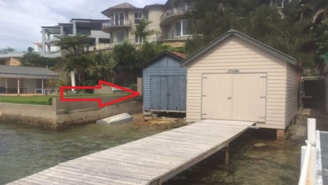 Waterfront boat shed in Sydney's Burraneer listed for $350,000