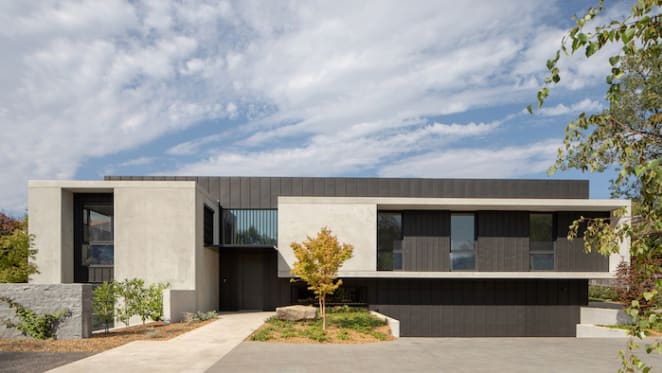 Canberra's Concrete House constructed with sustainable principles