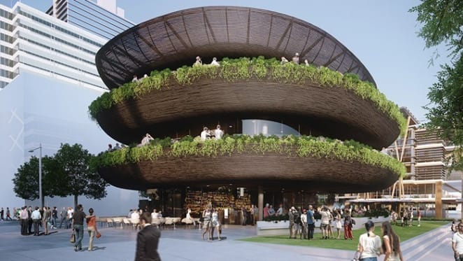Barangaroo's bird nest building listed at $35 million