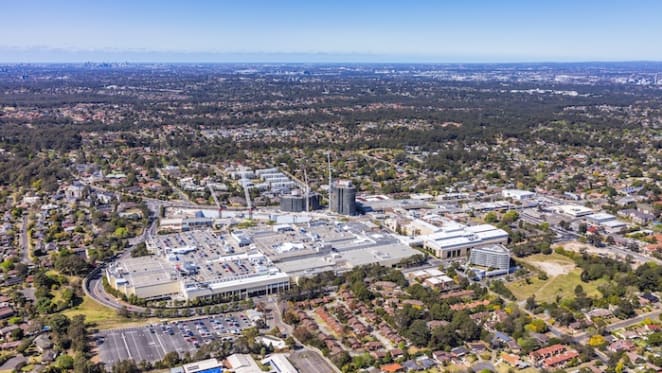 Super lot opposite Castle Towers Shopping Centre in Castle Hill listed