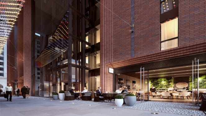 Crown Group reveals Arc public art on Clarence Street
