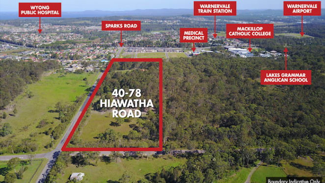 Warnervale development site sold for $6.4 million