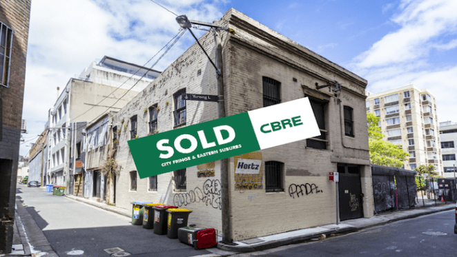 Tenanted property in Sydney's Darlinghurst sells under the hammer