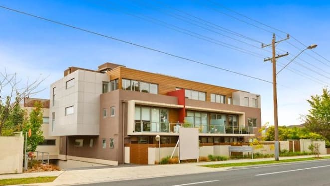 Doncaster East two bedroom apartment listed by mortgagee