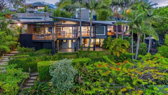 Waterfront Graceville trophy home Echo Point back on the market