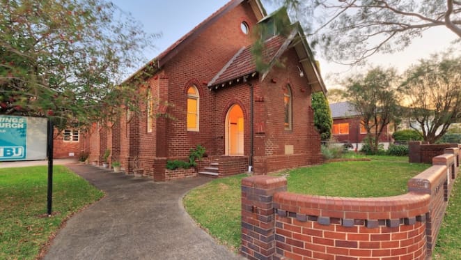 1920s church and house in Cronulla listed for sale