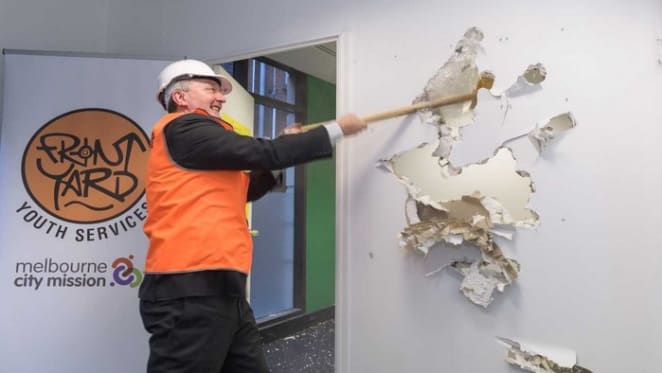 Construction has commenced on "world-first" response to youth homelessness in Melbourne