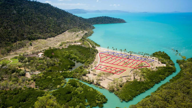 A chance to grab waterfront allotments in Whitsundays