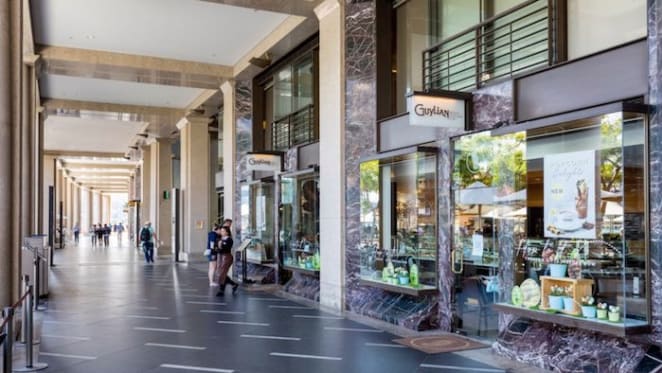 Opera Quays home of Guylian Belgium Chocolate Café listed