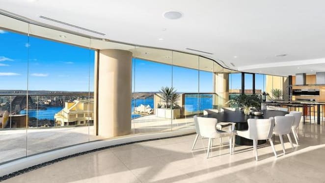 Cove, Sydney penthouse listed for sale