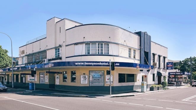 Tennyson Hotel at Mascot listed by Feros family