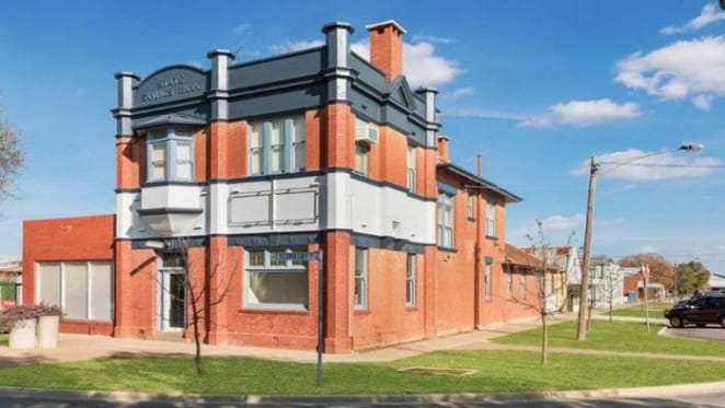 Refurbished original State Savings Bank in Kerang for sale