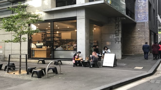 Corner shop in Sydney CBD leased to cafe snapped up before auction