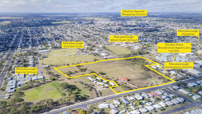 Maryborough development site hits the market