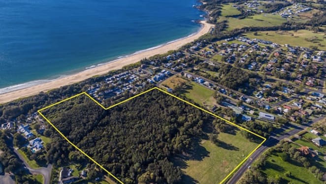 Coastal land holding at Diamond Beach for sale