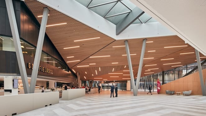 Melbourne's South Wharf precinct and Convention and Exhibition Centre complete