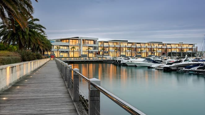 The Mornington Peninsula's newest town centre, Marina Village Martha Cove, starts to take shape