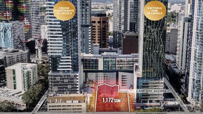 Site with development potential in Melbourne's university precinct up for sale