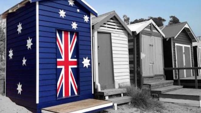 Well-flagged iconic bathing box on Mornington Peninsula for sale