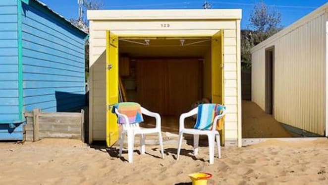 Beachfront bathing box property at Mount Martha listed for sale