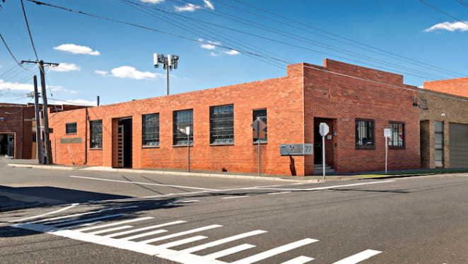 Warehouse turned office space in Melbourne's Richmond listed for auction