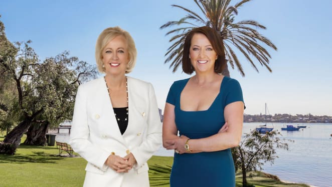 Deborah Brady and Jody Fewster launch Ray White Cottesloe Mosman Park