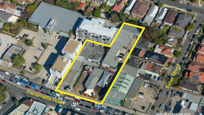 Mixed-use development site in Sydney's inner west listed