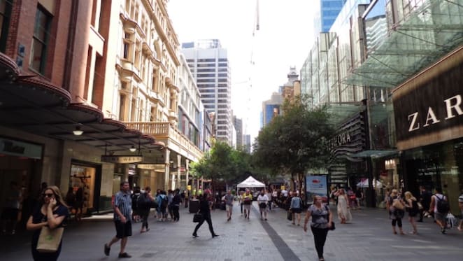 Sydney's Pitt Street Mall the seventh most expensive shopping strip in the world