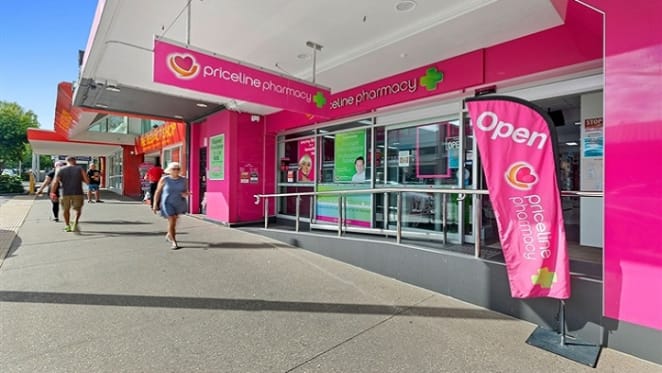 Priceline Pharmacy building in Sunshine Coast's Caloundra listed