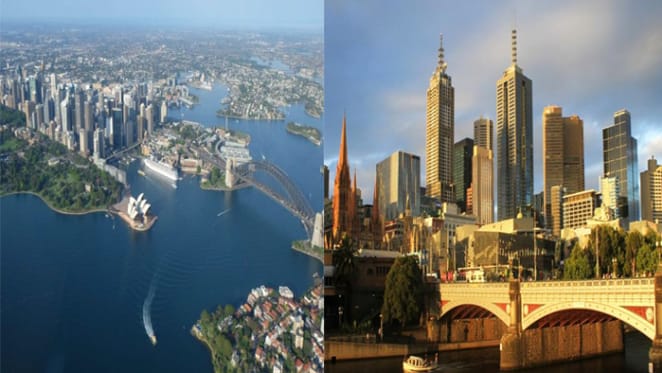 Sydney house values down 8.4 percent annually with Melbourne closing the gap
