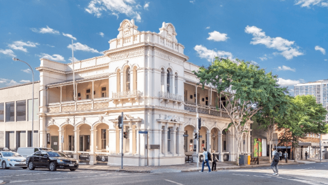 Brisbane's Fortitude Valley hotel on the market