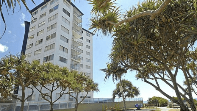 Entire beachfront Surfers Paradise unit block listed