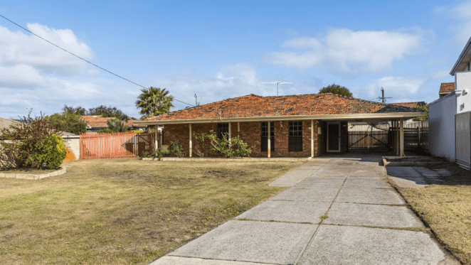Booragoon, WA home listed for mortgagee auction