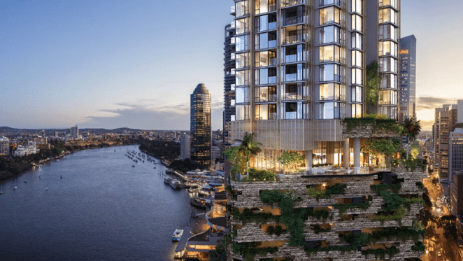 Cbus Property's 443 Queen Street, Brisbane project rated Australia's first 6 Star Green Star residential building