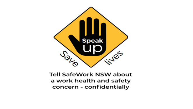 SafeWork NSW's new anonymous Speak Up, Save Lives app