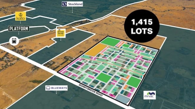 Stockland spend $105 million on Donnybrook house and land site
