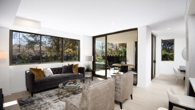The Uptown display suite in Roseville showcases design collaborations