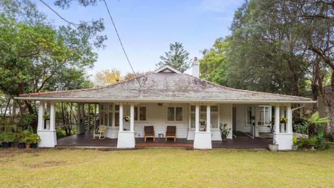 Wahroonga home of the late Francis James passed in