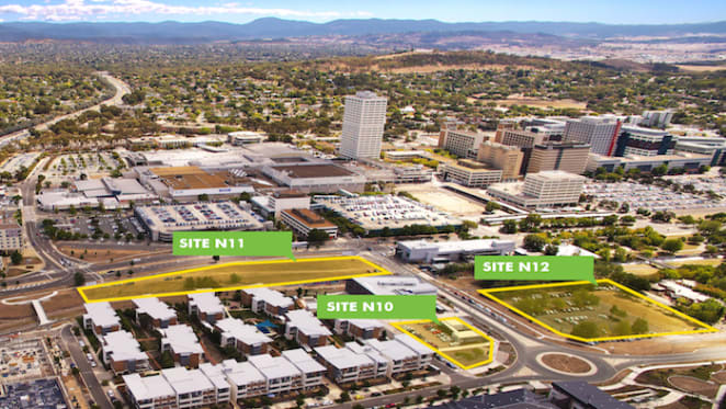 Triple development offering in Woden, ACT