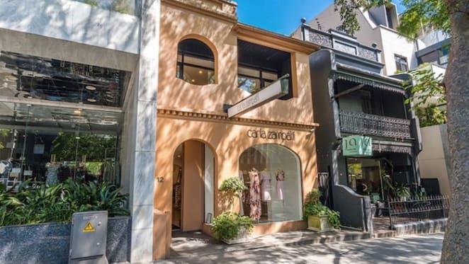 Carla Zampatti's Double Bay fashion house for rent